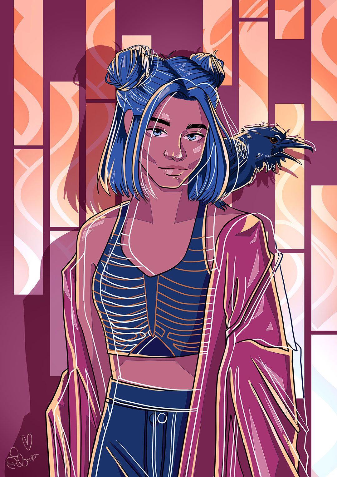 Fantasy Portrait Cyberpunk
